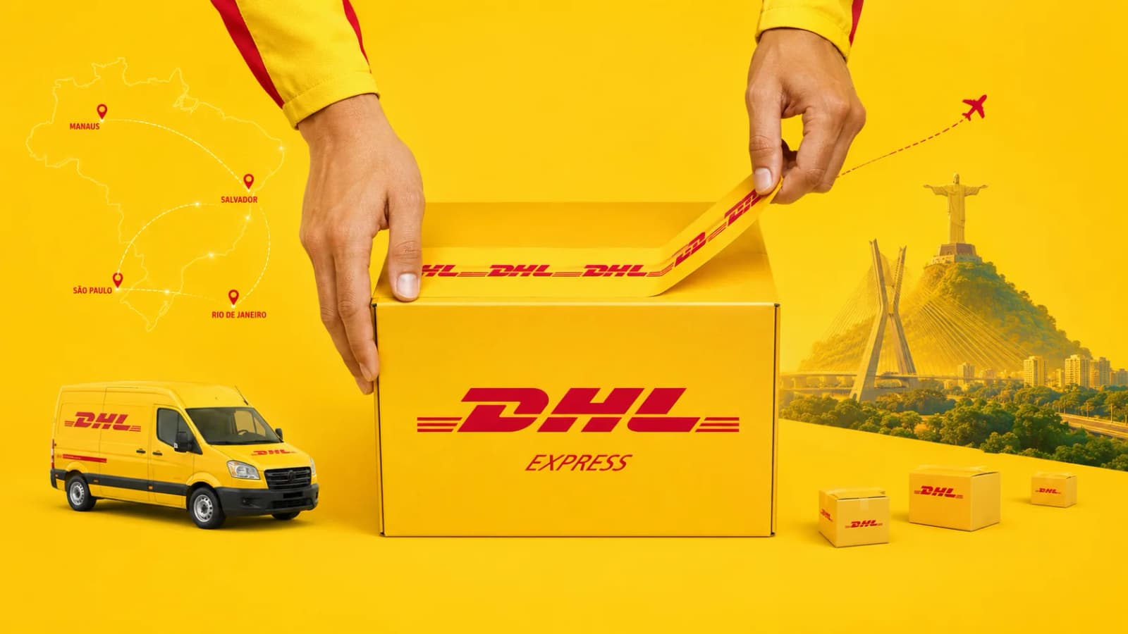 Imagem do case DHL