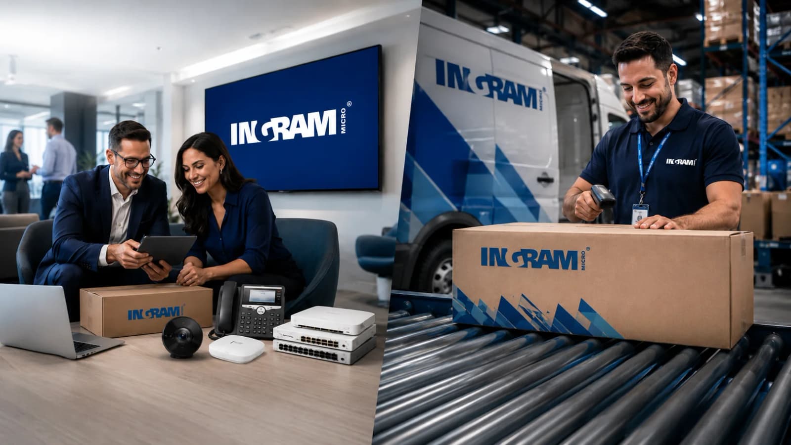 Imagem do case Ingram Micro