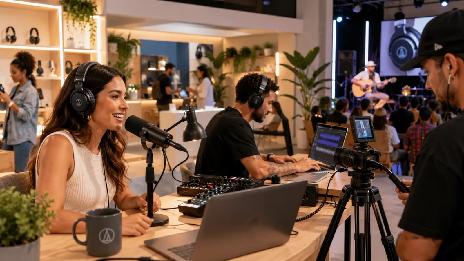 Imagem do case Audio-Technica