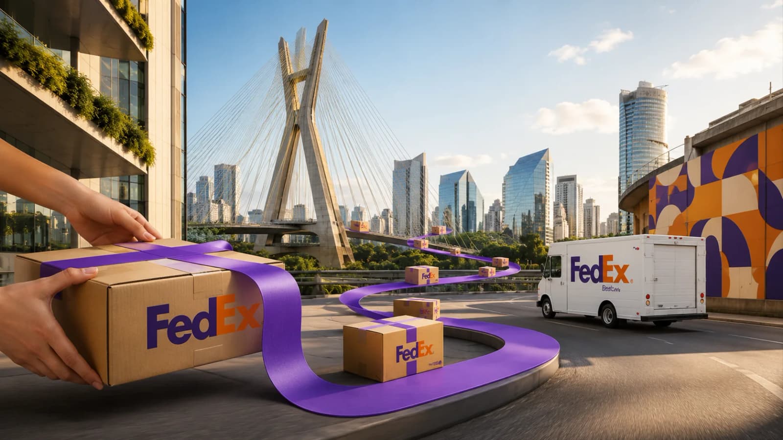 Imagem do case FedEx