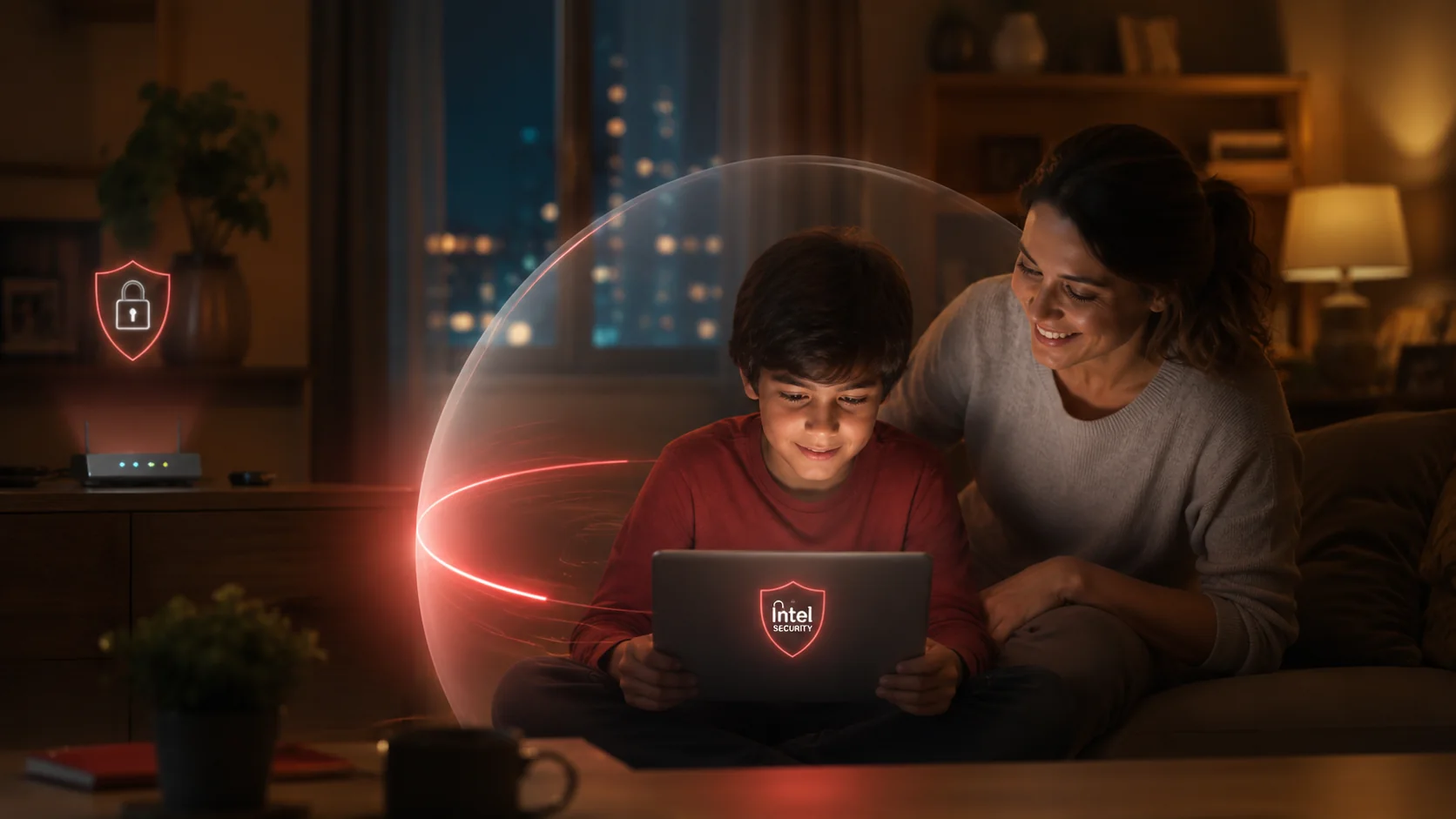 Imagem do case Intel Security