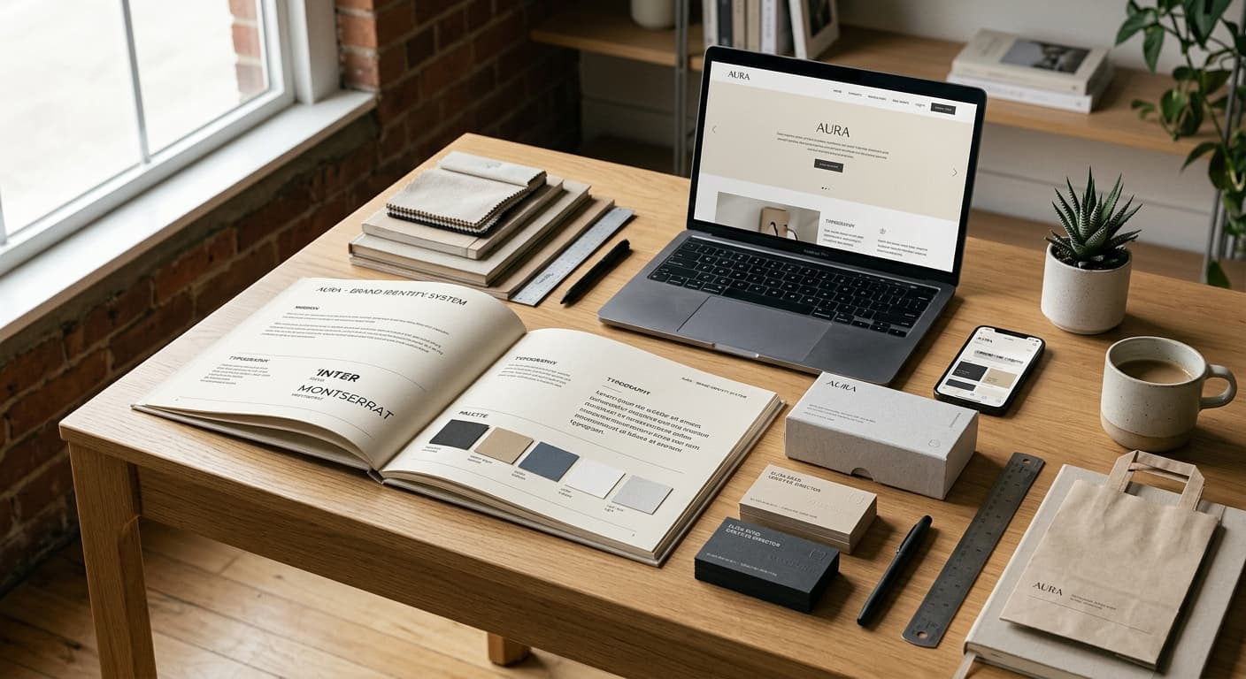 Marca e Identidade Visual para Lançamentos: Estruturando um Sistema de Comunicação que Funciona em Múltiplos Canais